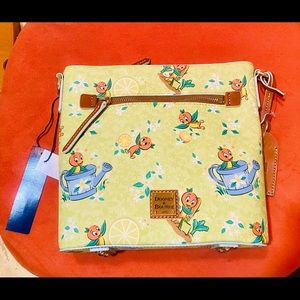 Disney 2022 Flower and Garden Orange Bird Dooney and Bourke New With Tags